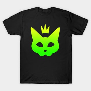 Cat Queen - Yellow & Green T-Shirt